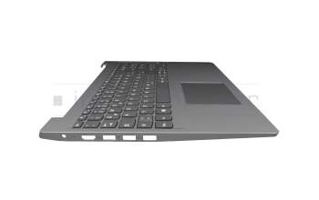 Keyboard incl. topcase DE (german) grey/silver original suitable for Lenovo IdeaPad S145-15API (81V7)