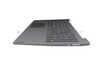Keyboard incl. topcase DE (german) grey/silver original suitable for Lenovo IdeaPad S145-15API (81V7)