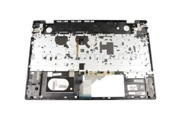 Keyboard incl. topcase DE (german) silver/silver with backlight (UMA graphic) original suitable for HP Pavilion 15-cs0200