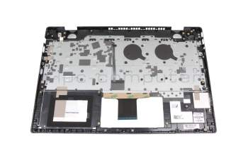 Keyboard incl. topcase DE (german) silver/silver with backlight original suitable for HP Pavilion 14-ce1300