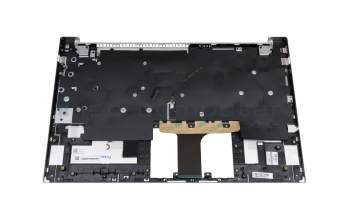 Keyboard incl. topcase DE (german) silver/silver with backlight original suitable for HP Pavilion 15-eg0000