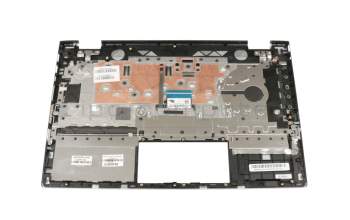 Keyboard incl. topcase DE (german) silver/silver with backlight original suitable for HP Pavilion x360 14-cd0600