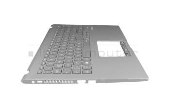 Keyboard incl. topcase DE (german) white/silver original suitable for Asus ExpertBook P1 P1510CDA