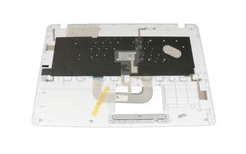 Keyboard incl. topcase DE (german) white/white original suitable for Asus Transformer Mini (T103HA)