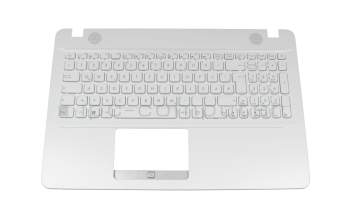 Keyboard incl. topcase DE (german) white/white original suitable for Asus VivoBook Max A541UA