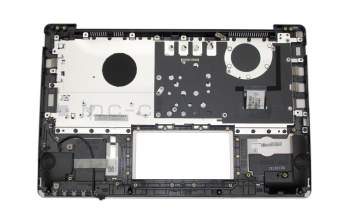 Keyboard incl. topcase ES (spanish) black/silver original suitable for Asus VivoBook X202E