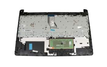 Keyboard incl. topcase FR (french) black/black original suitable for HP 15-bs500