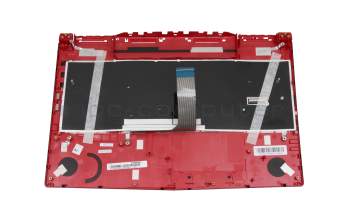 Keyboard incl. topcase FR (french) black/black with backlight original suitable for MSI GE63VR 7RE/7RF (MS-16P1)