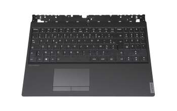 Keyboard incl. topcase FR (french) black/black with backlight original suitable for Toshiba Satellite S50W-C