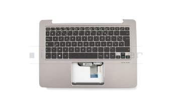 Keyboard incl. topcase FR (french) black/grey original suitable for Asus ZenBook UX310UA