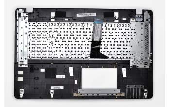 Keyboard incl. topcase FR (french) black/silver original suitable for Asus R751LB