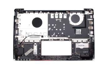 Keyboard incl. topcase FR (french) black/silver original suitable for Asus VivoBook F202E