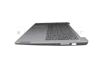 Keyboard incl. topcase FR (french) black/silver original suitable for Lenovo IdeaPad 1 14IGL7 (82V6)