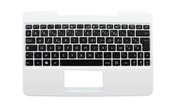 Keyboard incl. topcase FR (french) black/white original suitable for Asus Transformer Book T100TA