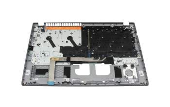 Keyboard incl. topcase FR (french) grey/grey with backlight original suitable for Acer Aspire 5 (A515-57G)