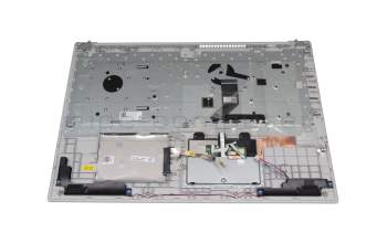 Keyboard incl. topcase FR (french) grey/silver with backlight (Platinum Grey) original suitable for Lenovo IdeaPad 330-17IKB (81DM)