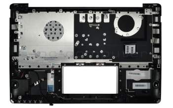 Keyboard incl. topcase GR (greek) black/silver original suitable for Asus VivoBook S200E