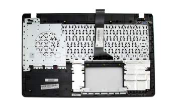 Keyboard incl. topcase IT (italian) black/black original suitable for Asus F550LA