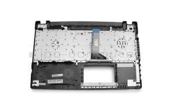 Keyboard incl. topcase IT (italian) black/black original suitable for Asus Pro P2520LA