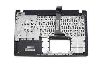 Keyboard incl. topcase IT (italian) black/black original suitable for Asus Pro P550CA