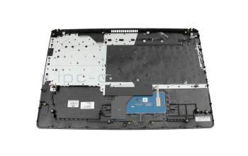 Keyboard incl. topcase NL (dutch) black/silver original suitable for HP 17-ca0000