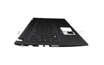 Keyboard incl. topcase SF (swiss-french) black/black original suitable for Acer Aspire 3 (A315-51)
