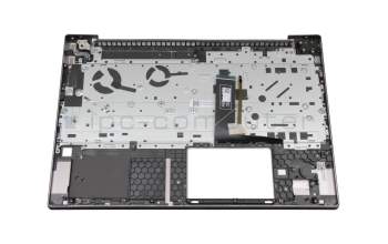 Keyboard incl. topcase SP (spanish) grey/grey with backlight original suitable for Lenovo IdeaPad S540-15IWL (81SW)