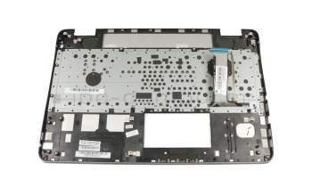 Keyboard incl. topcase UA (ukrainian) silver/silver with backlight original suitable for Asus N551JW