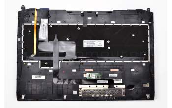 Keyboard incl. topcase UK (english) black/black with backlight original suitable for Asus ROG G750JS