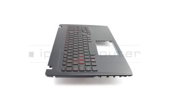 Keyboard incl. topcase UK (english) black/black with backlight original suitable for Asus ROG Strix GL553VD