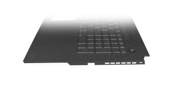 Keyboard incl. topcase UK (english) black/transparent/black with backlight original suitable for Asus TUF Gaming A17 FA707RW