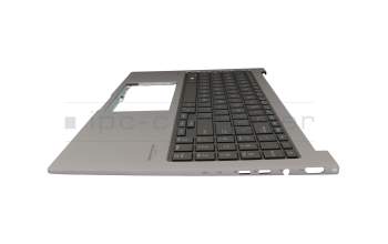 Keyboard incl. topcase US (english) black/grey with backlight original suitable for Asus UM3504DA