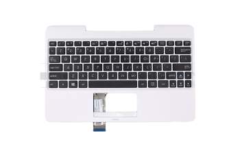Keyboard incl. topcase US (english) black/white original suitable for Asus Transformer Book T100TA