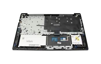 Keyboard incl. topcase US (english) grey/black original suitable for Lenovo V15 G2 IJL (82QY)