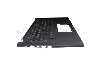 Keyboard incl. topcase black/black with backlight Arabic original suitable for Asus ExpertBook P2 P2451FA