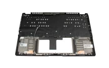 Keyboard incl. topcase black/black with backlight original suitable for Asus GV302VI