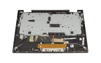 L1CZ07M007L original Lenovo keyboard incl. topcase DE (german) grey/grey with backlight