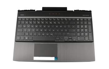 L32775-041 original HP keyboard incl. topcase DE (german) black/black with backlight