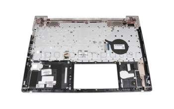 L44588-041 original HP keyboard incl. topcase DE (german) black/silver with backlight