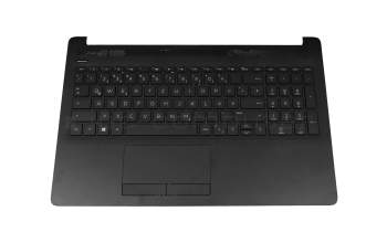 L50000-041 original HP keyboard incl. topcase DE (german) black/grey