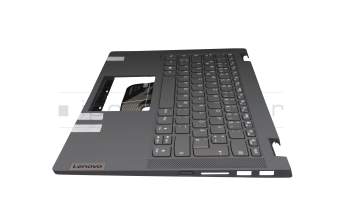 LC560-14 Lenovo keyboard incl. topcase DE (german) dark grey/grey (platinum grey)