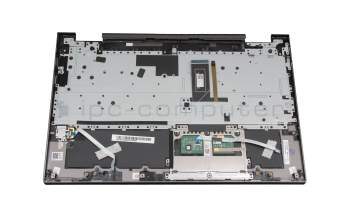 LCM17G56CHJ686C original Chicony keyboard incl. topcase CH (swiss) grey/grey with backlight