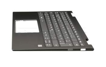 LCM17J66D0J686 original Chicony keyboard incl. topcase DE (german) anthracite/anthracite with backlight