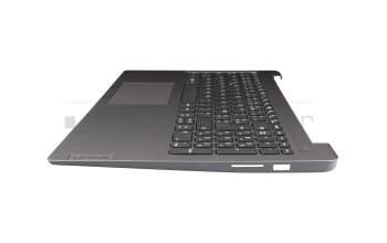 LCM19J26F0 original Lenovo keyboard incl. topcase FR (french) white/grey
