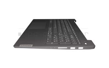 LCM19J36D0J686 original Chicony keyboard incl. topcase DE (german) grey/grey with backlight (USB-C charging port)