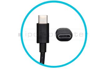 LG Gram 17 (17Z95P-K) original USB-C AC-adapter 65.0 Watt rounded