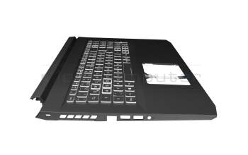 LG05P_N12B3L original Acer keyboard incl. topcase DE (german) black/white/black with backlight