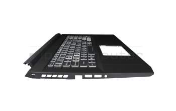 LG05P_N12B3L original Acer keyboard incl. topcase UA (ukrainian) black/white/black with backlight