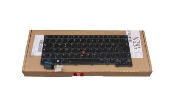 LIM20G66D0J3874W original Chicony keyboard DE (german) black/black with backlight and mouse-stick