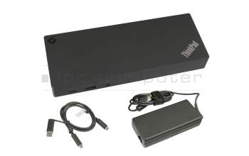Lenovo IdeaPad Miix 320-10ICR (80XF) Hybrid-USB Port Replicator / Docking Station incl. 135W Netzteil